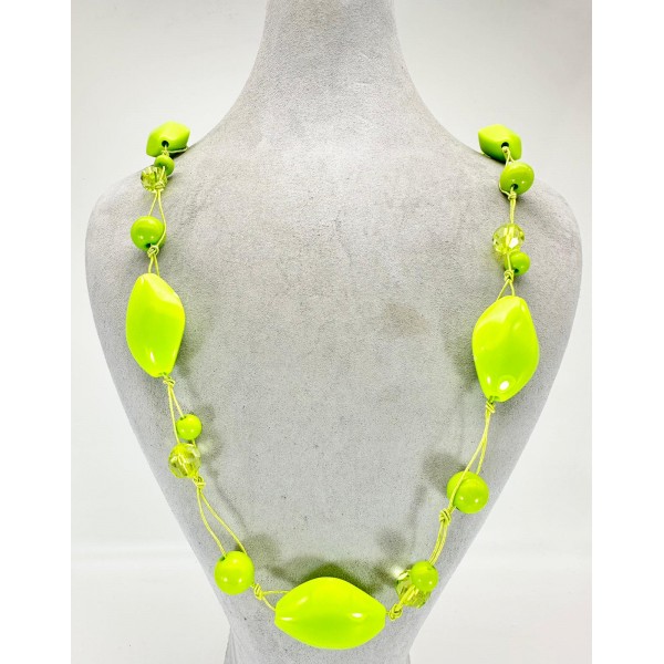 Yeşil Taşlı Kolye